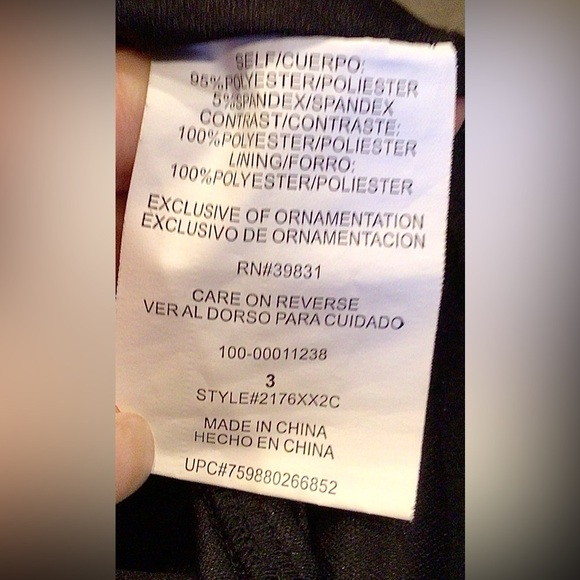 My Michelle Sequin Mini Dress w/ Built in Bra Size 3 - Picture 8 of 10